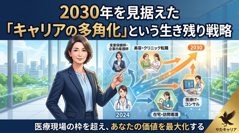 2030年を見据えた「キャリアの多角化」という生き残り戦略