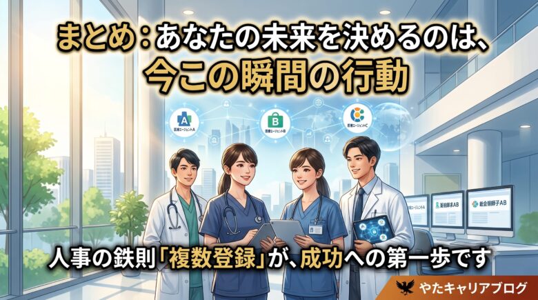 まとめ：あなたの未来を決めるのは、今この瞬間の行動