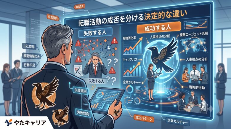 転職活動で「失敗する人」と「成功する人」の決定的な違い
